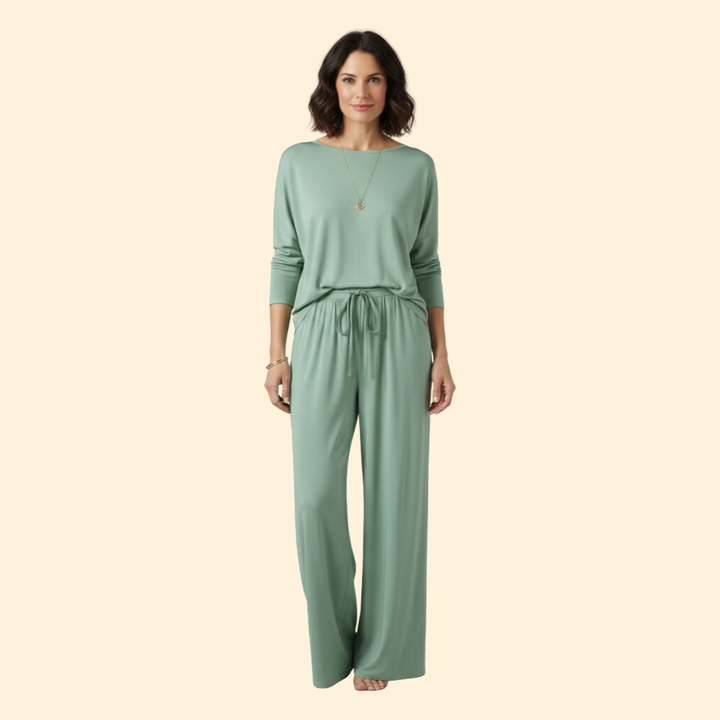 Women’s Wide-Leg Pants with High Waist