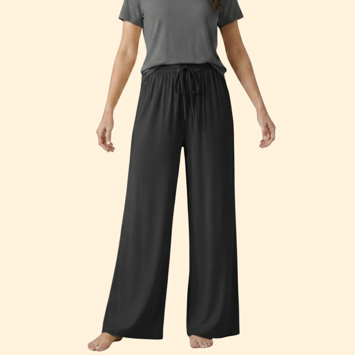 Women’s Wide-Leg Pants with High Waist