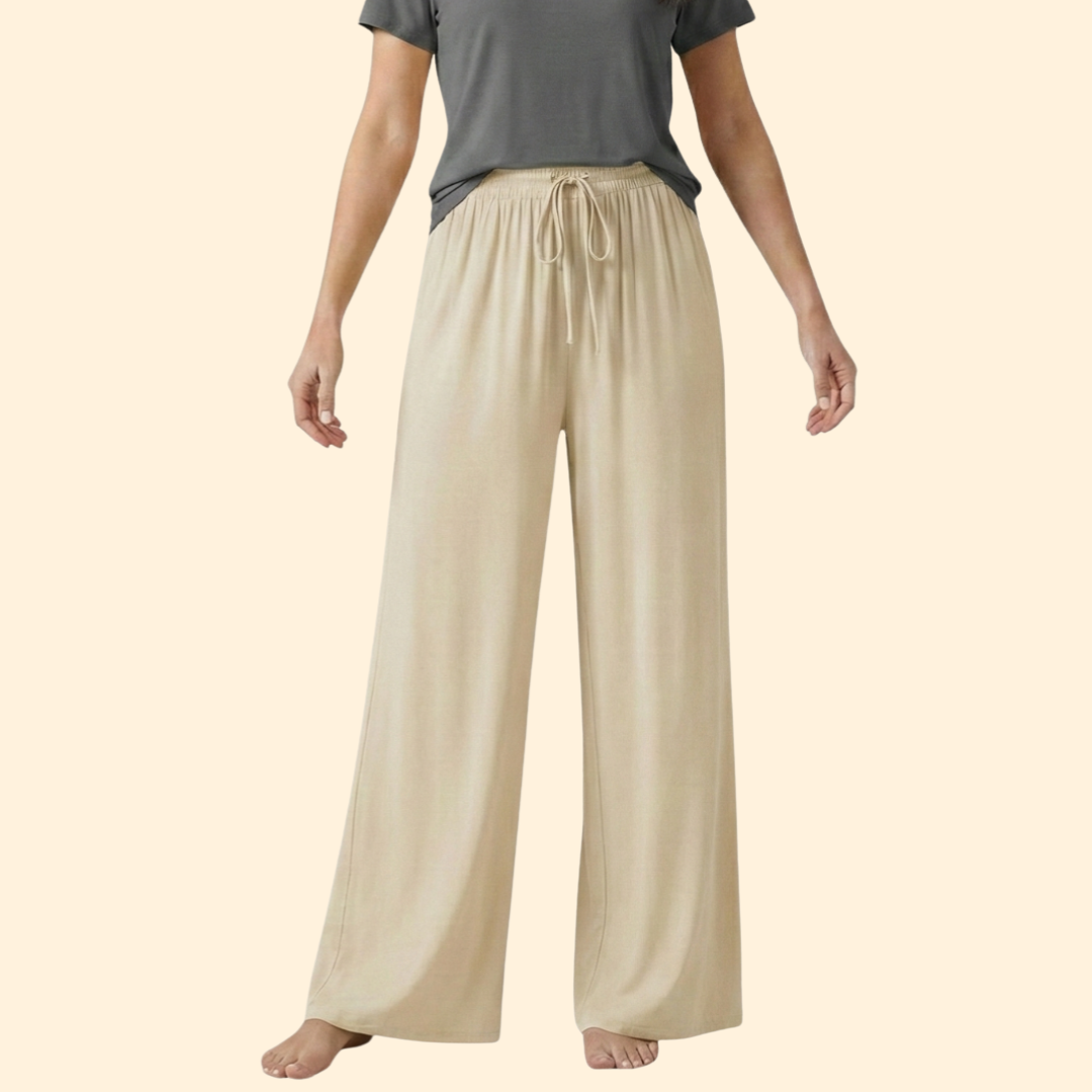 Women’s Wide-Leg Pants with High Waist