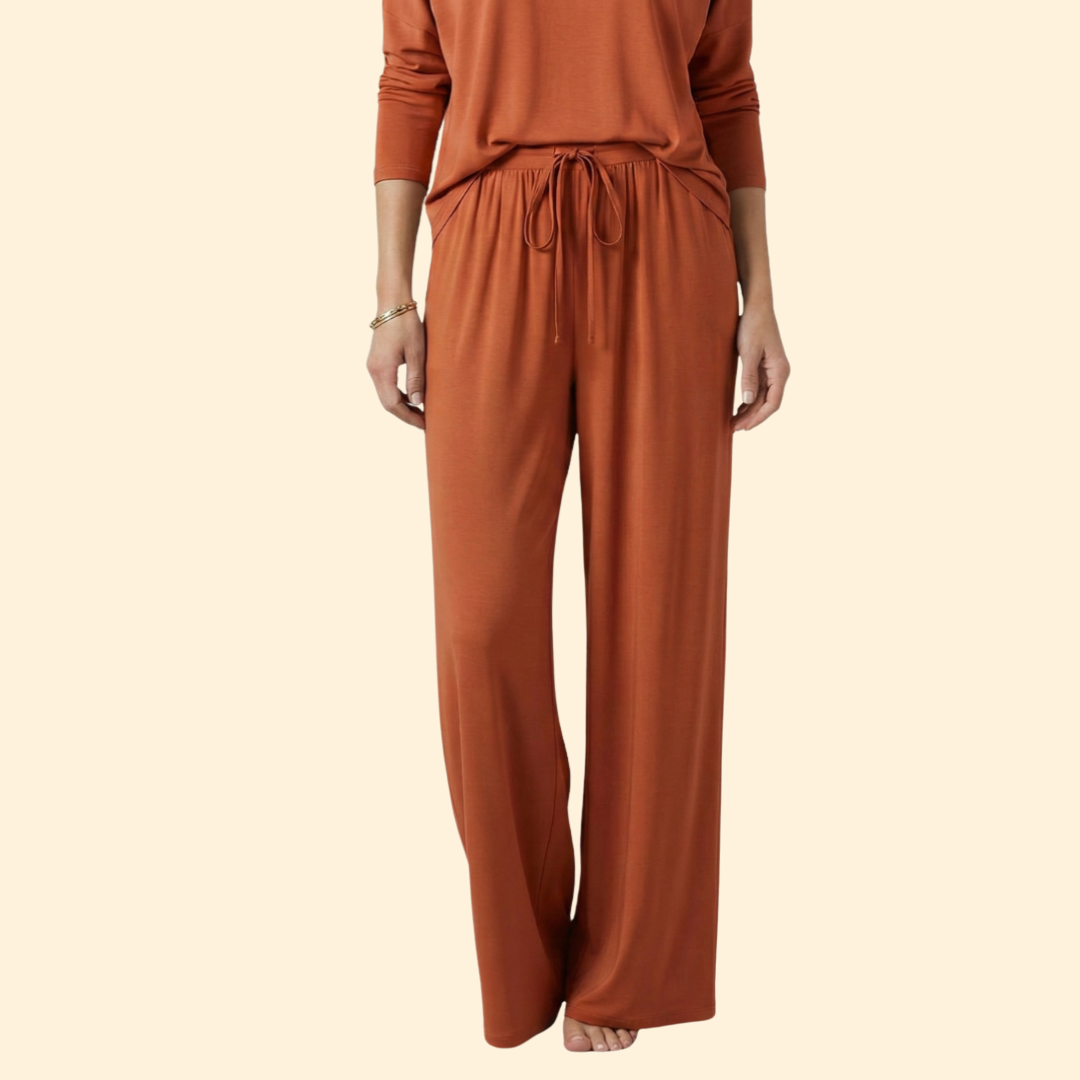 Women’s Wide-Leg Pants with High Waist