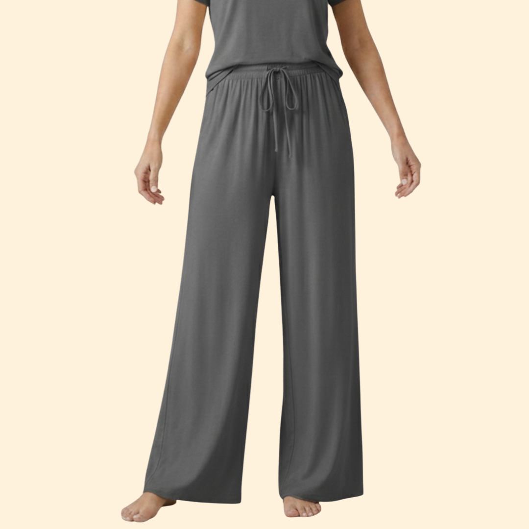 Women’s Wide-Leg Pants with High Waist