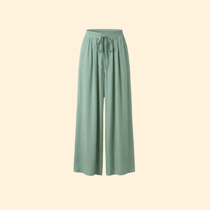 Women’s Wide-Leg Pants with High Waist