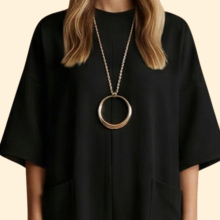 Women’s Wide Leg Jumpsuit with Patch Pockets