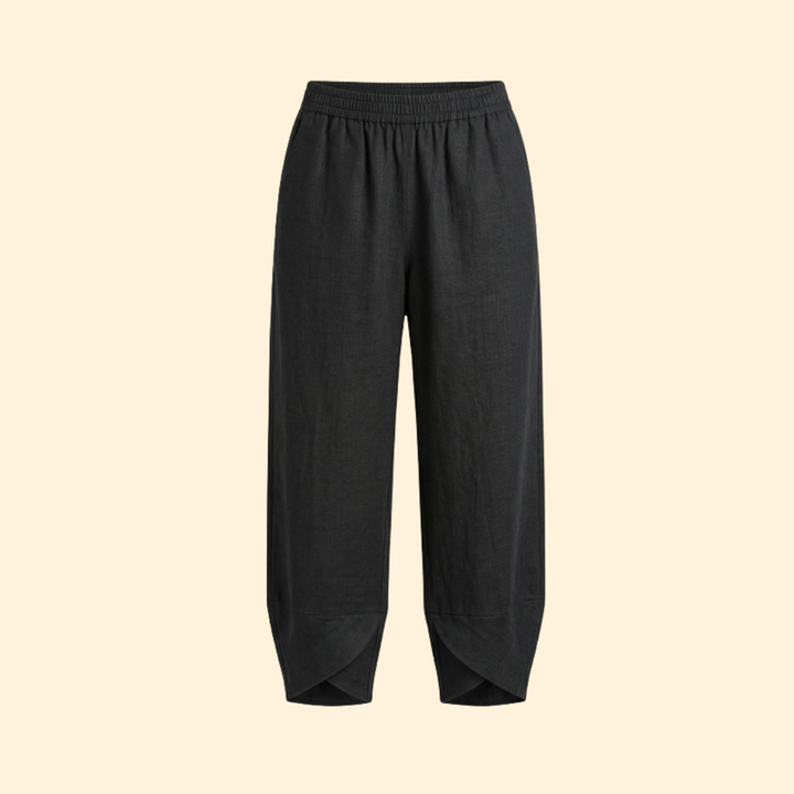 Women’s Wide Leg Pants with Tulip Hem