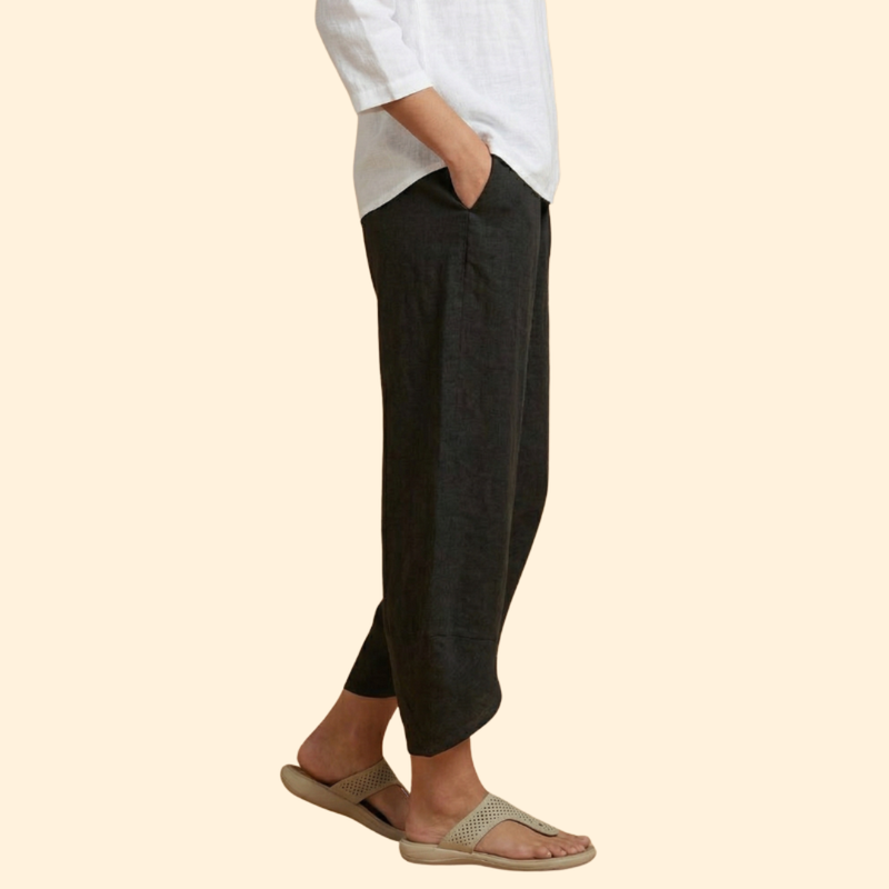 Women’s Wide Leg Pants with Tulip Hem