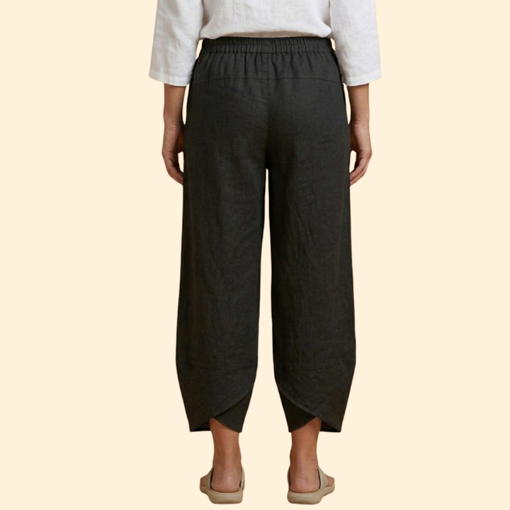 Women’s Wide Leg Pants with Tulip Hem
