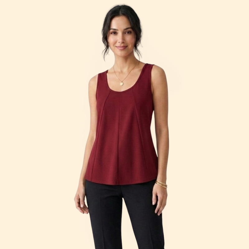 Women’s Tank Top with Scoop Neckline