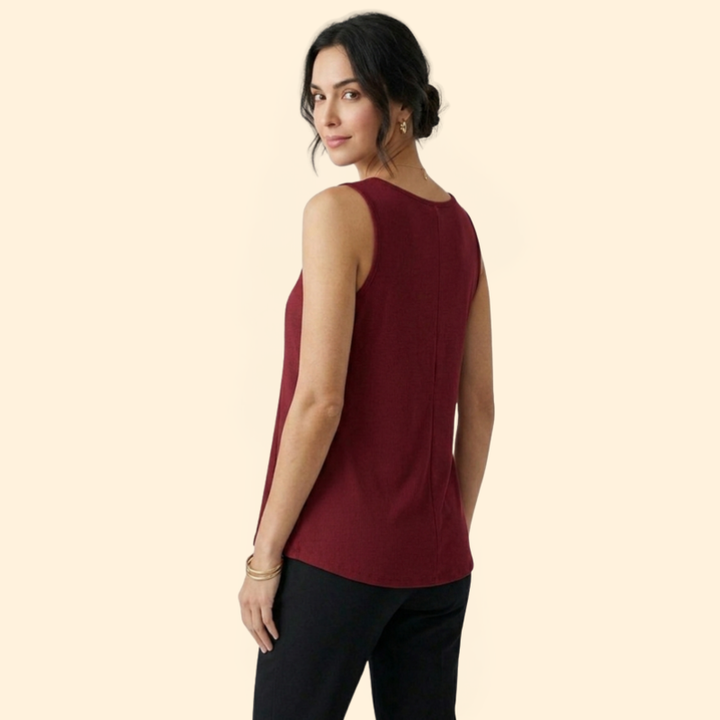 Women’s Tank Top with Scoop Neckline