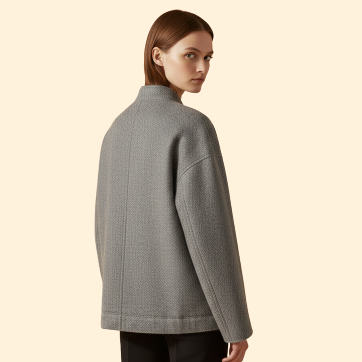 Women’s Jacket with Front Patch Pockets