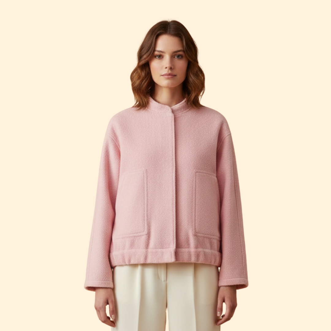 Women’s Jacket with Front Patch Pockets