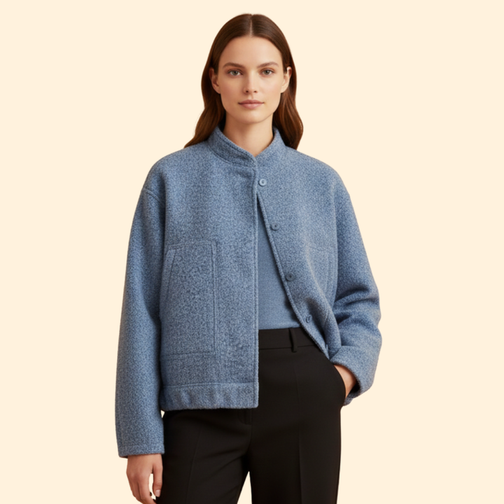 Women’s Jacket with Front Patch Pockets