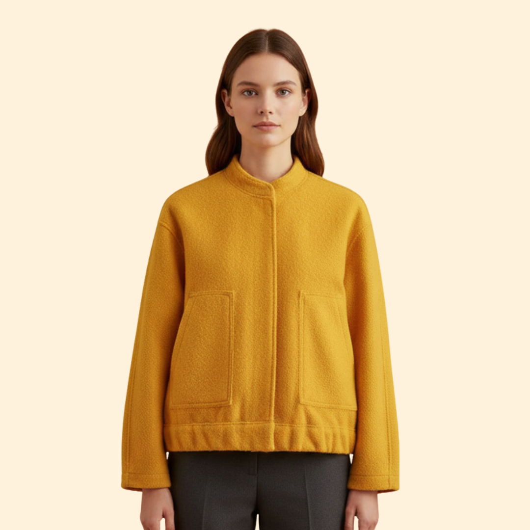 Women’s Jacket with Front Patch Pockets