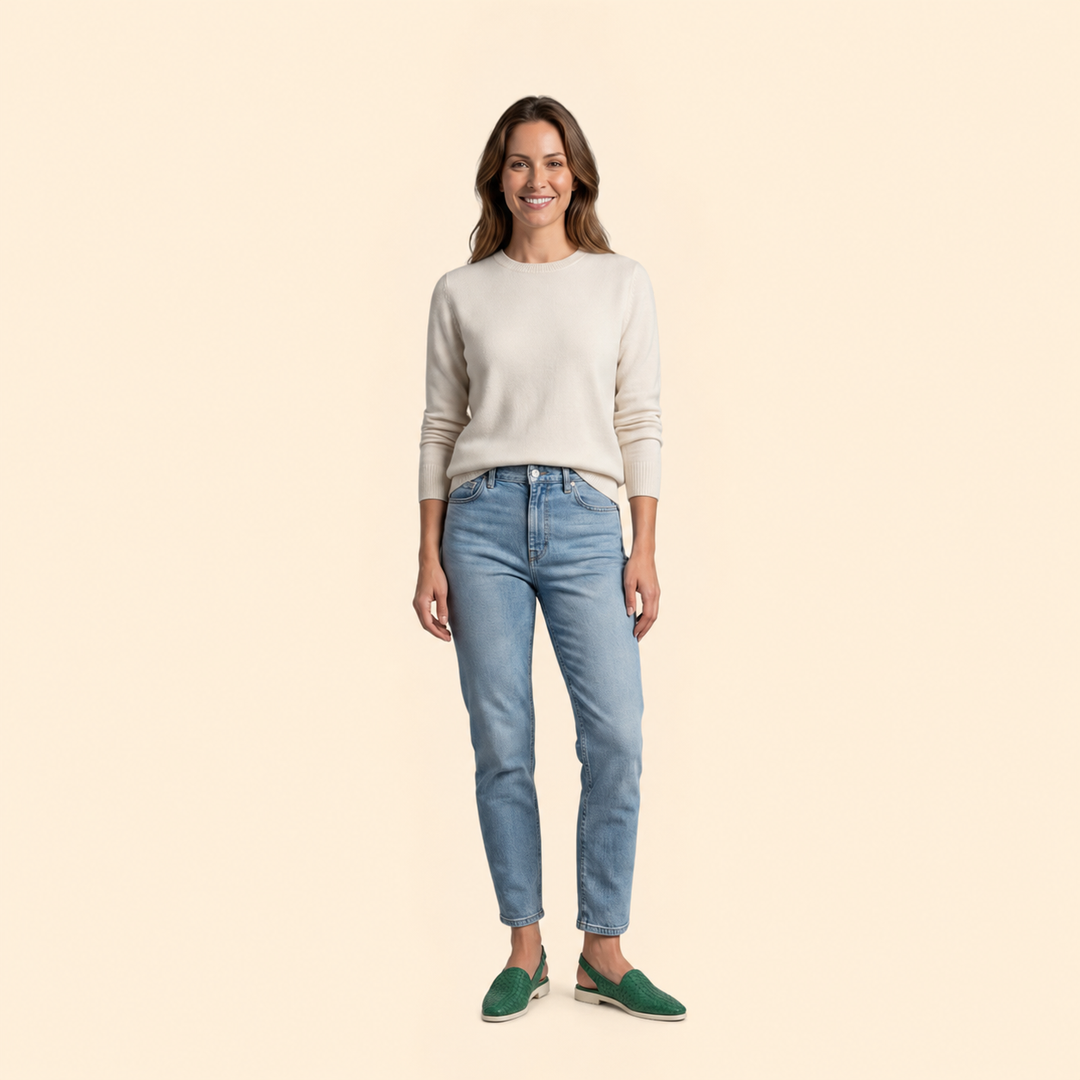 Women's Woven Leather Loafers