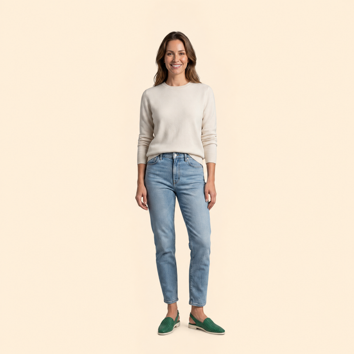 Women's Woven Leather Loafers