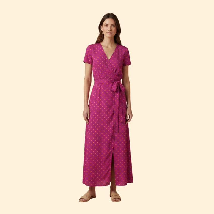 Women's Wrap Dress Floral Print