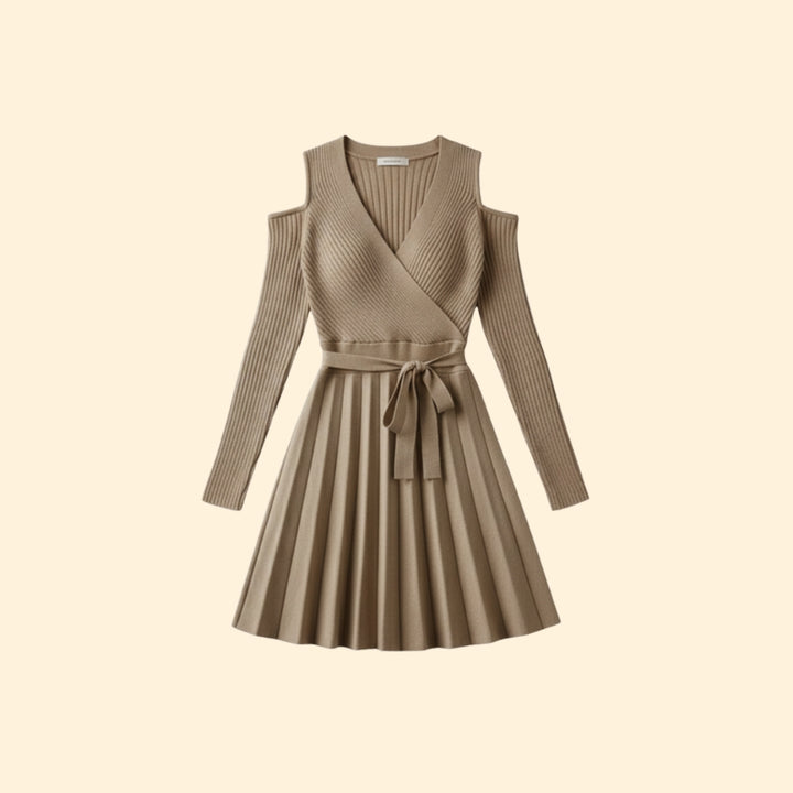 Women’s Wrap Dress with Belted Waist