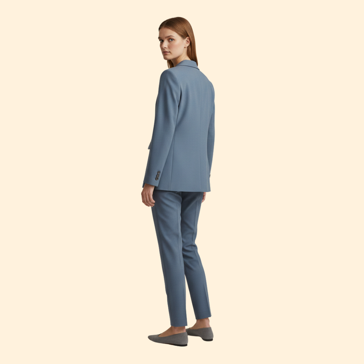 Women’s Blazer Suit with Tailored Trousers