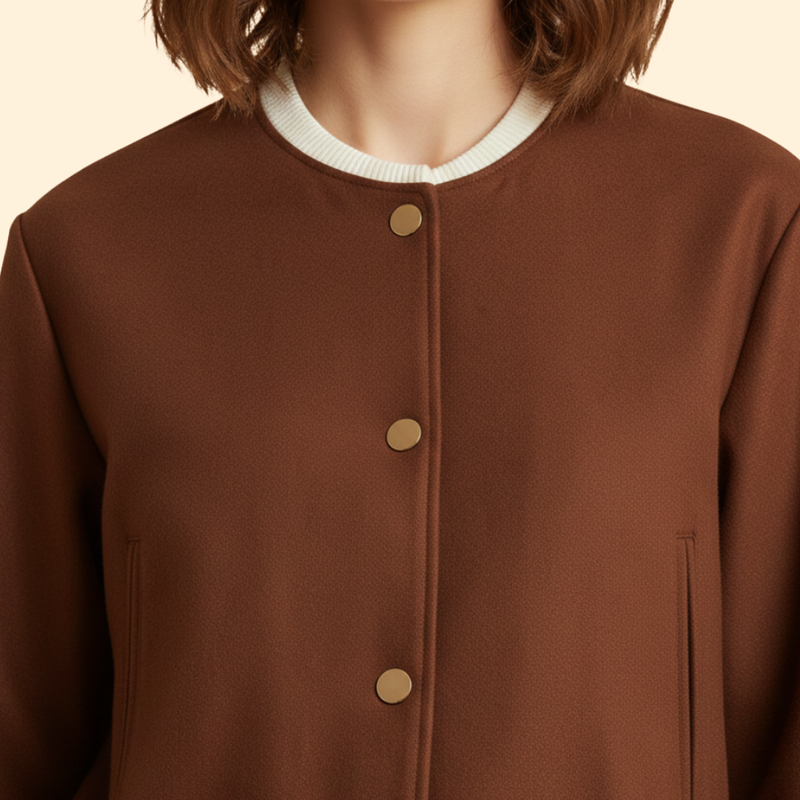 Women's Cropped Bomber Jacket