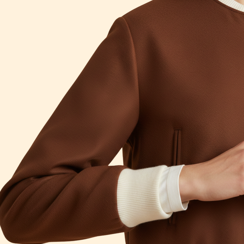 Women's Cropped Bomber Jacket