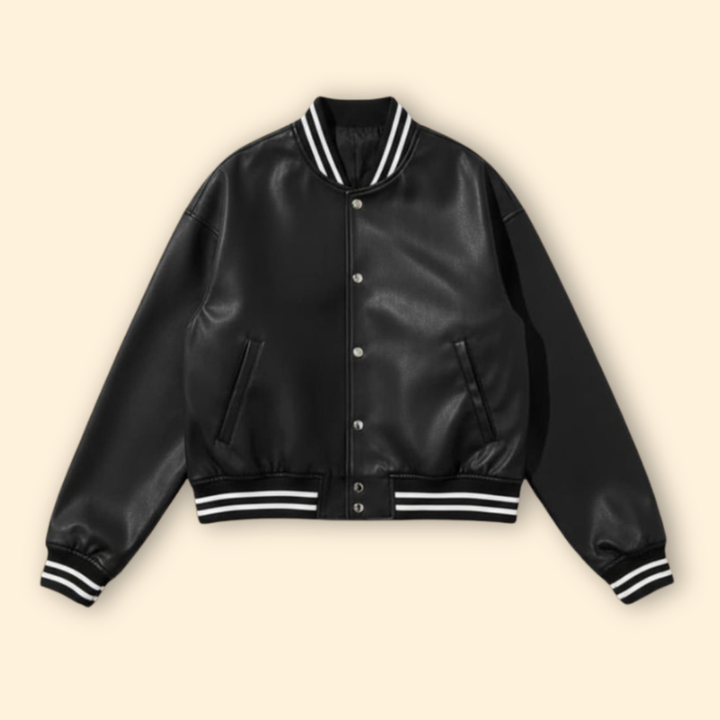 Women's Cropped Bomber Jacket