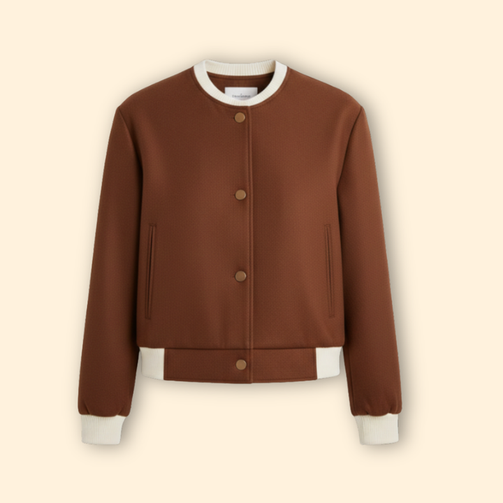 Women's Cropped Bomber Jacket