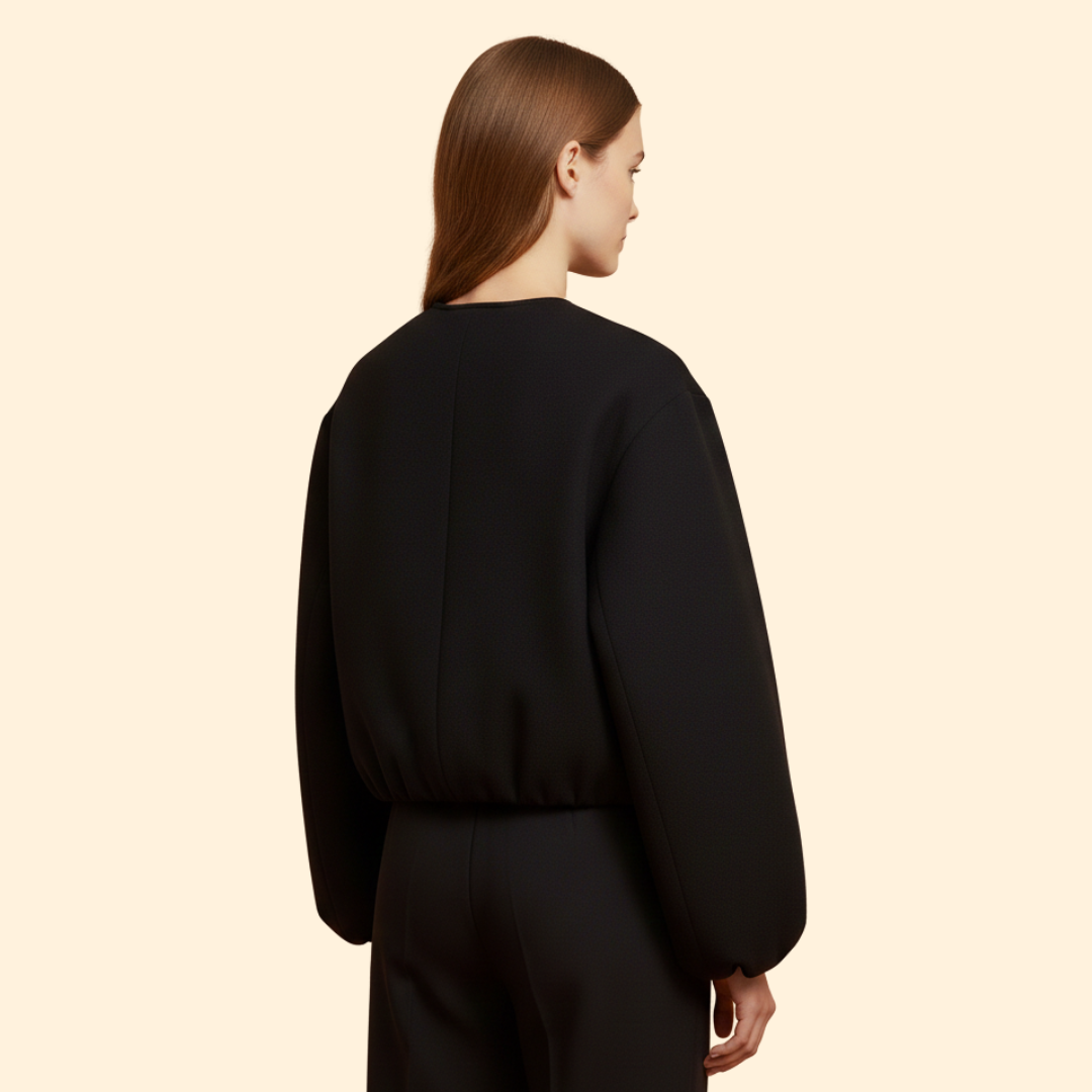 Women’s Bomber Jacket with Side Pockets