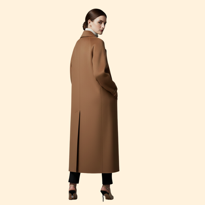 Women’s Coat with Double Breasted Front