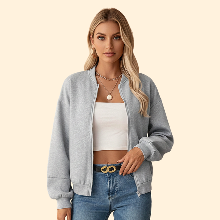 Women's Puffed Sleeves Jacket