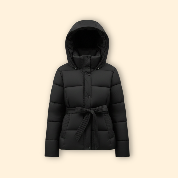 Women’s Quilted Jacket with Snap Buttons