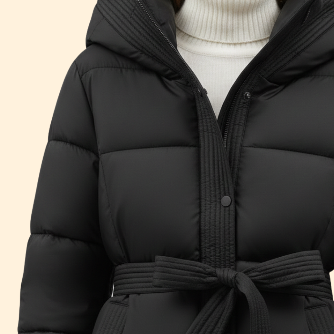 Women’s Quilted Jacket with Snap Buttons