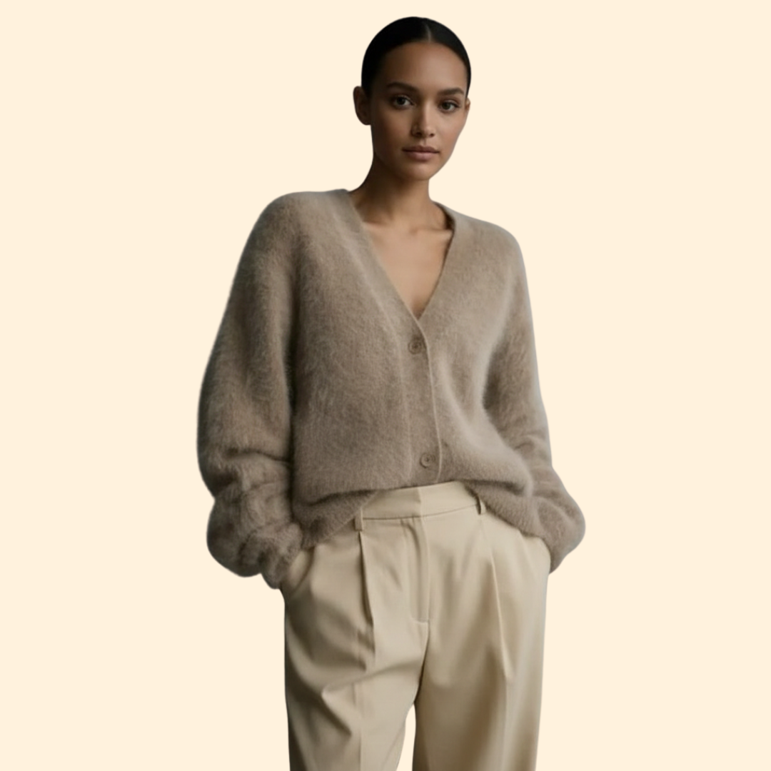 Women’s Cardigan with V Neckline