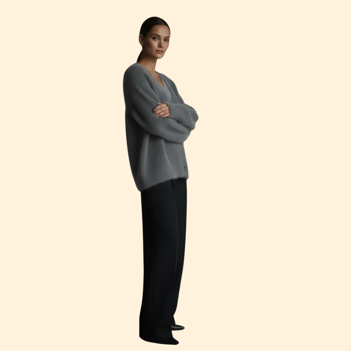 Women’s Cardigan with V Neckline