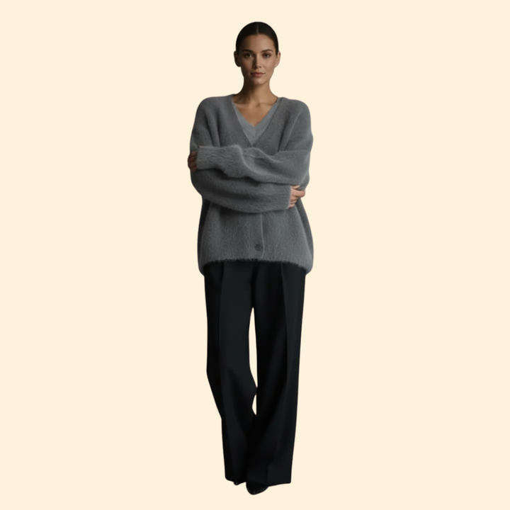 Women’s Cardigan with V Neckline