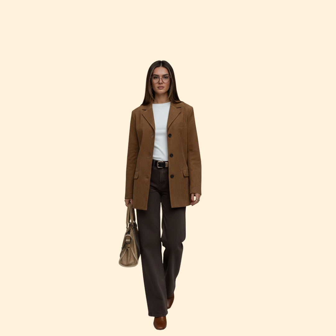 Women’s Blazer with Flap Pockets