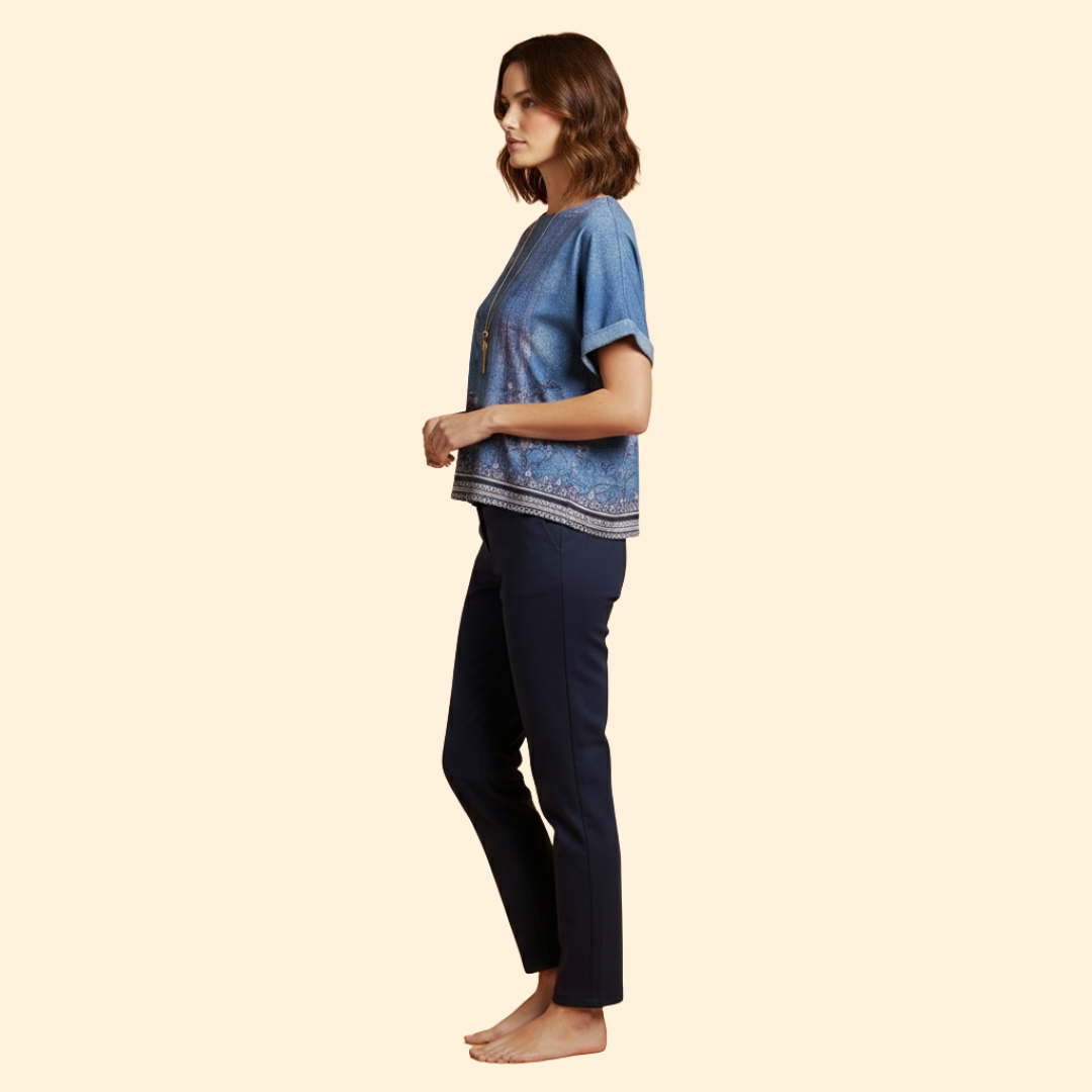 Women’s Casual T-Shirt with Short Sleeves