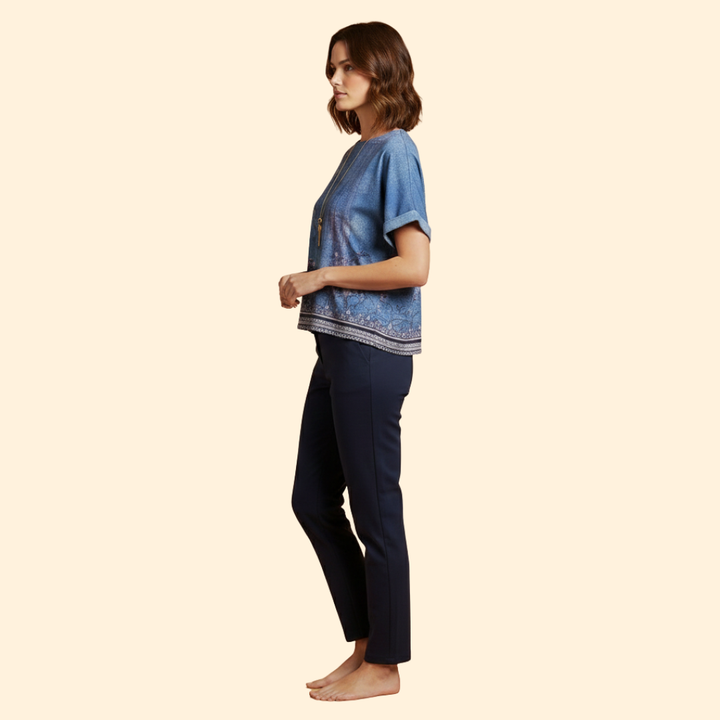 Women’s Casual T-Shirt with Short Sleeves