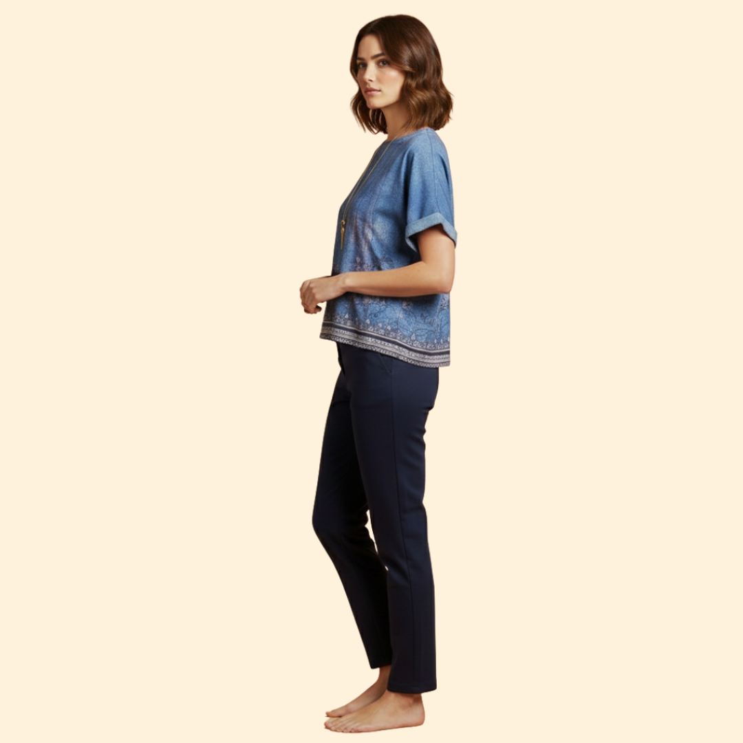 Women’s Casual T-Shirt with Short Sleeves