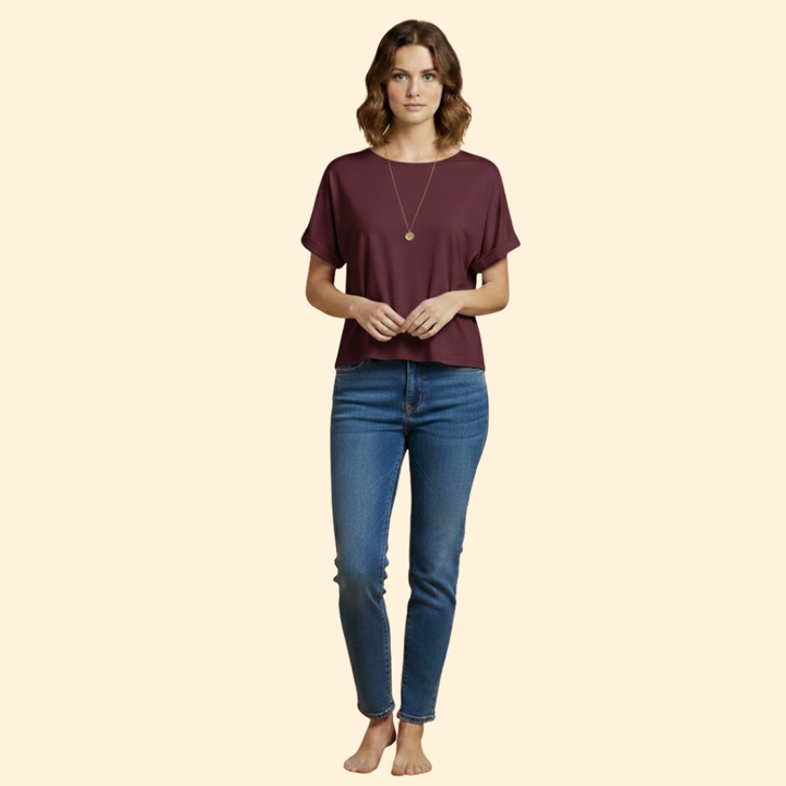 Women’s Casual T-Shirt with Short Sleeves