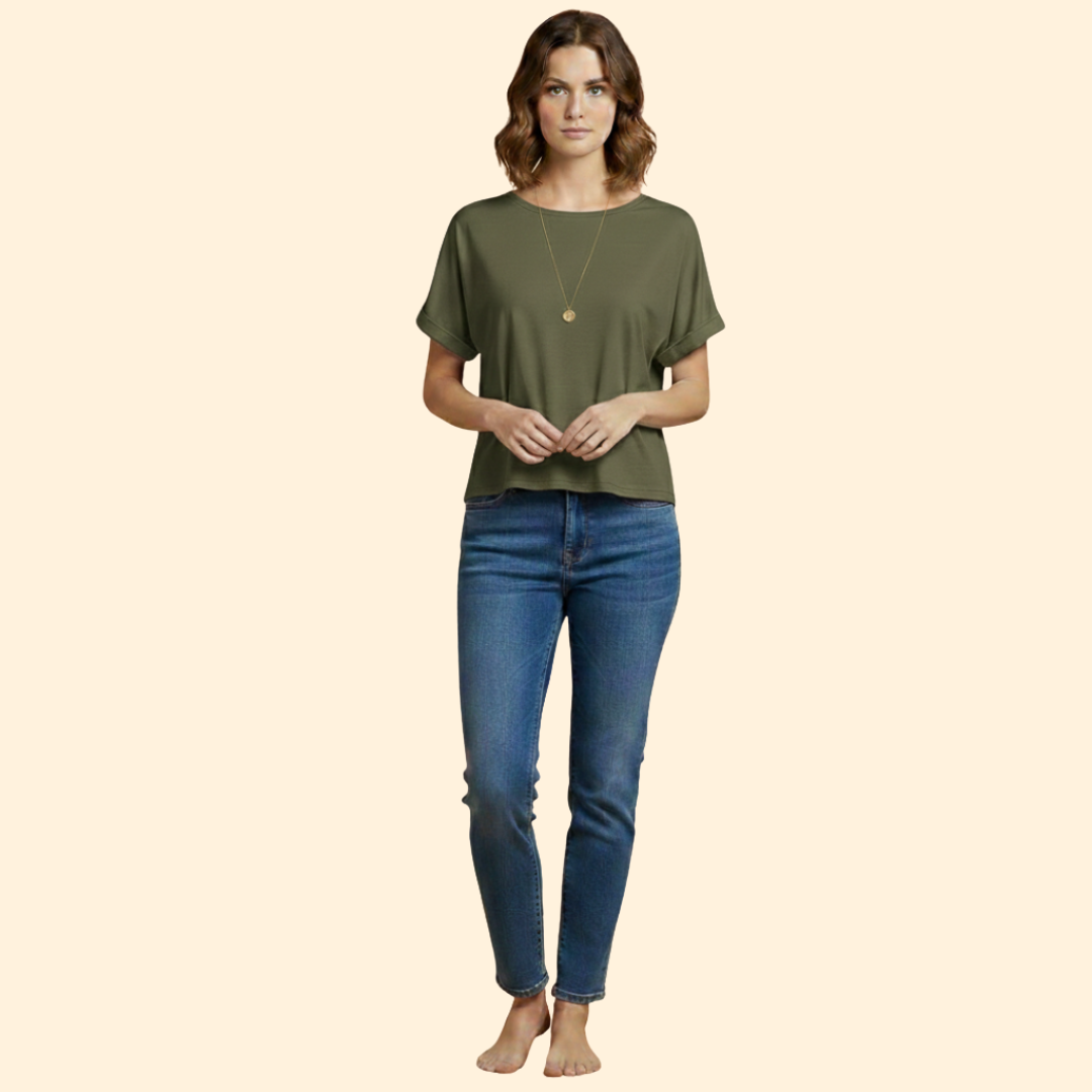 Women’s Casual T-Shirt with Short Sleeves