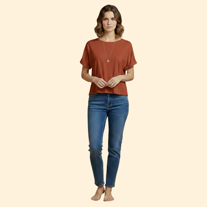 Women’s Casual T-Shirt with Short Sleeves