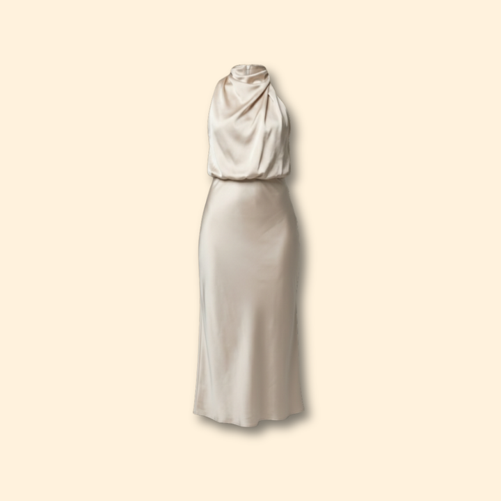 Women’s Elegant Satin Dress