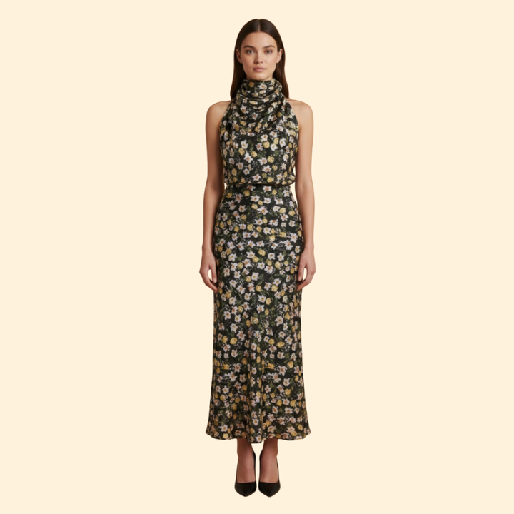 Women’s Elegant Satin Dress