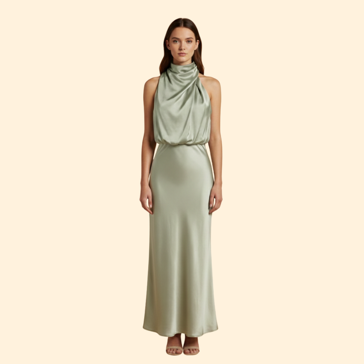 Women’s Elegant Satin Dress
