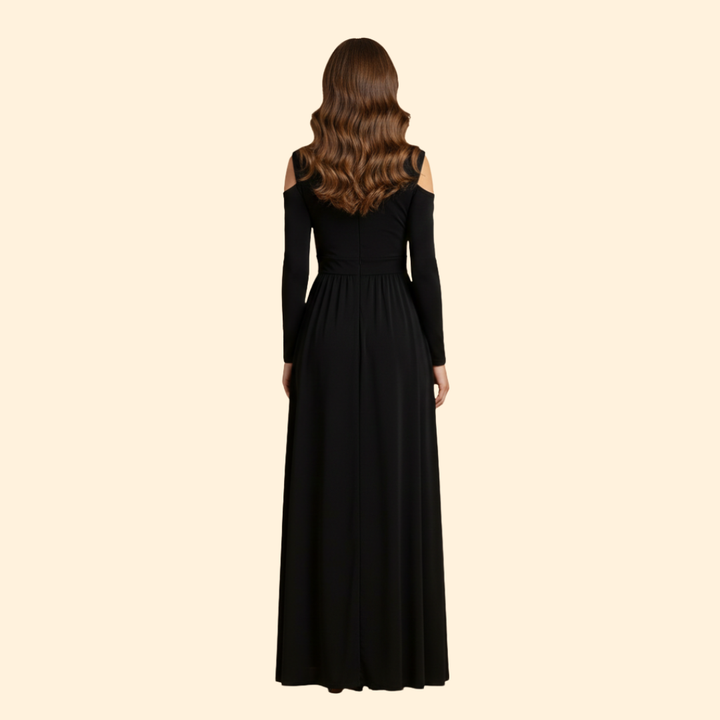 Women's Long Dress with Slit