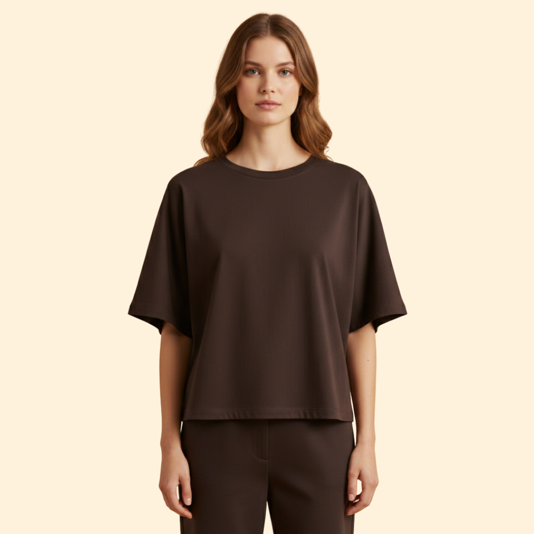 Women’s Oversized T-Shirt with Short Sleeves