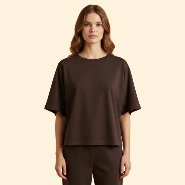 Women’s Oversized T-Shirt with Short Sleeves