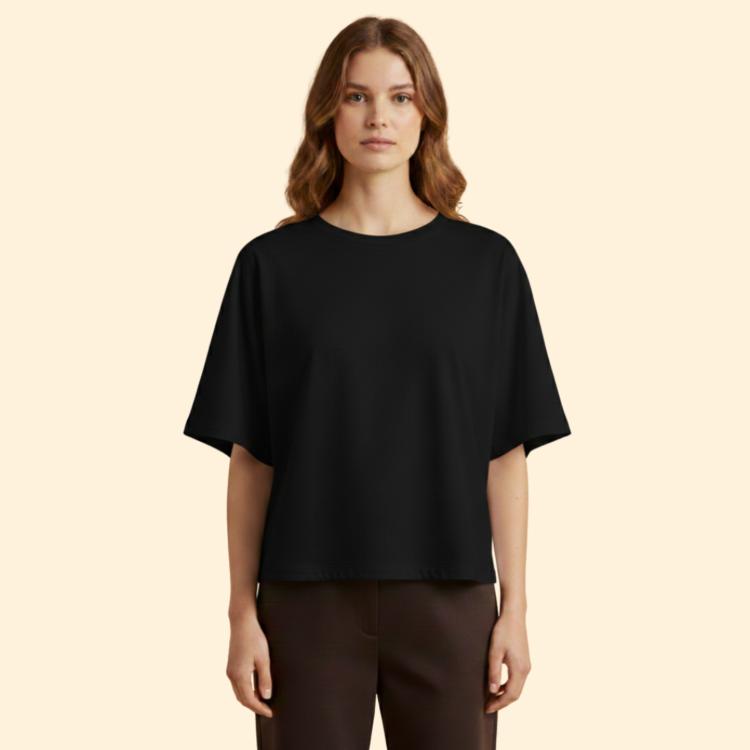 Women’s Oversized T-Shirt with Short Sleeves