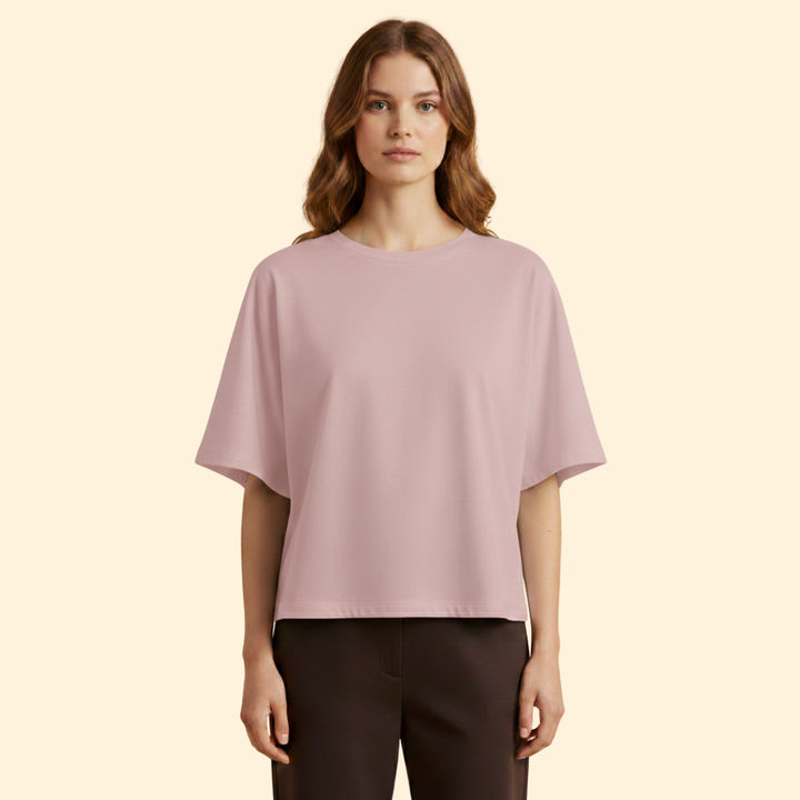 Women’s Oversized T-Shirt with Short Sleeves