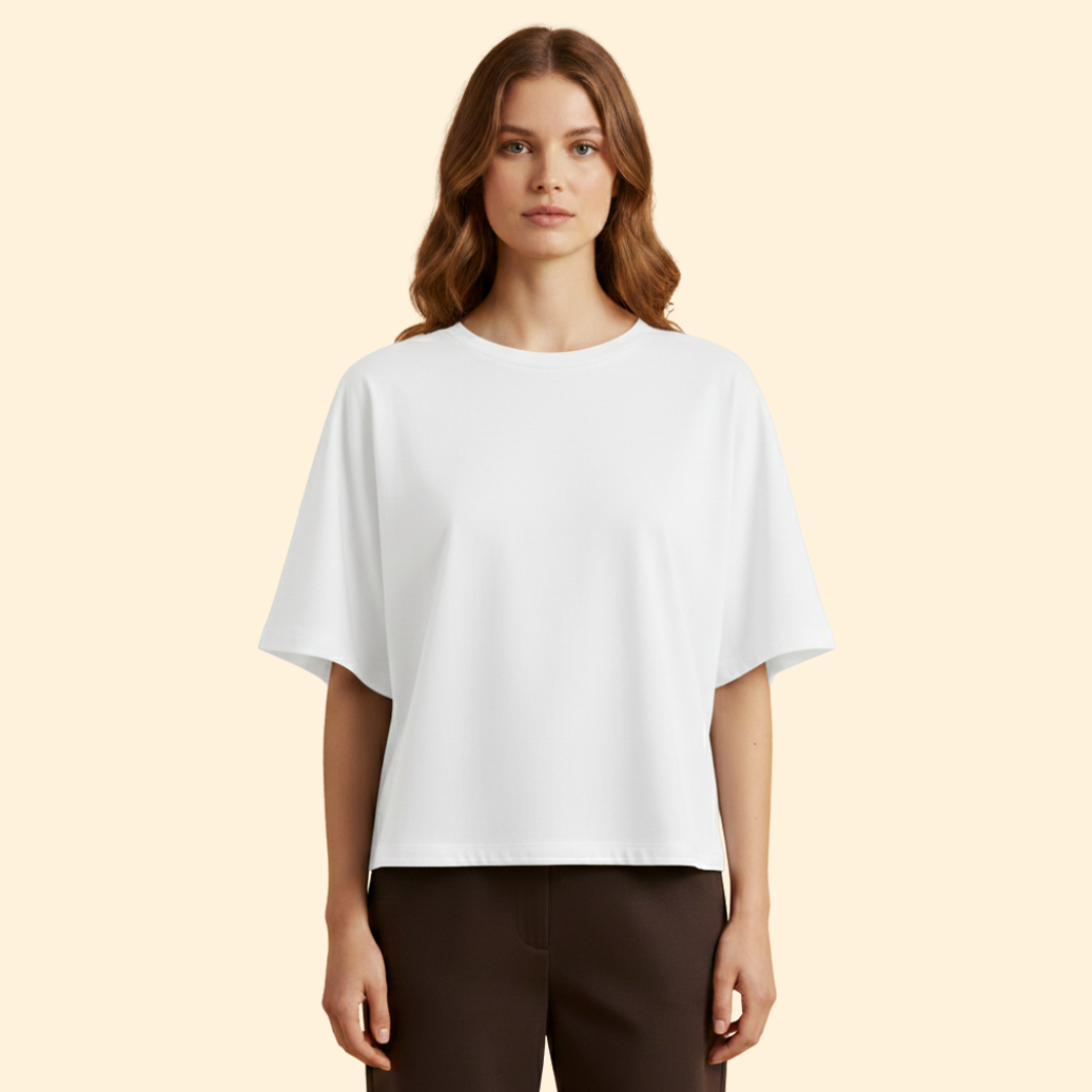 Women’s Oversized T-Shirt with Short Sleeves