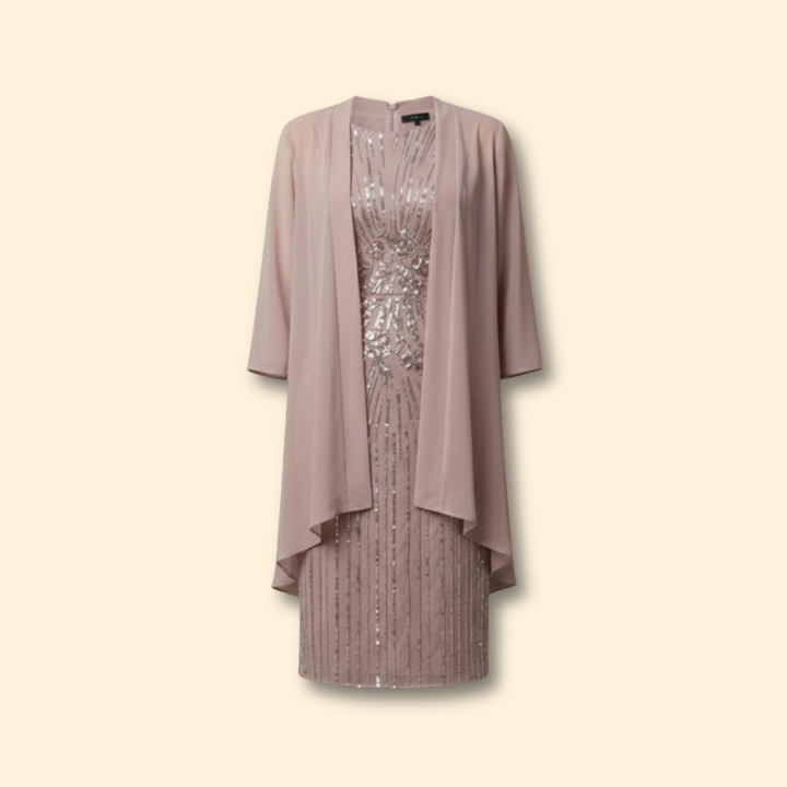 Women's Sequin Midi Dress